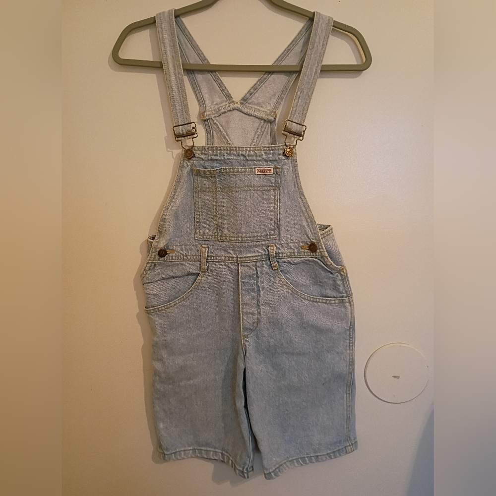 VTG Guess Girls‎ Shortalls Y2K Sz 12